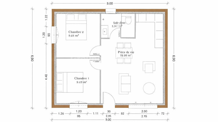 Ma-Cabane - Vente Terrain AUBAGNE, 120 m²