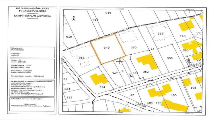 Ma-Cabane - Vente Terrain AUBIERE, 717 m²