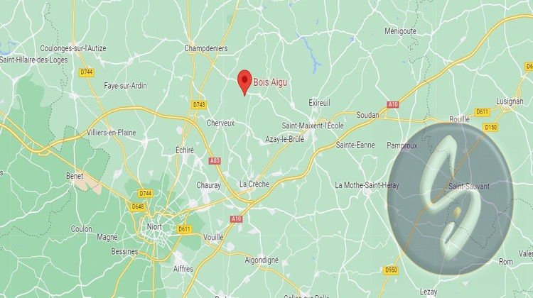 Ma-Cabane - Vente Terrain Augé, 1930 m²