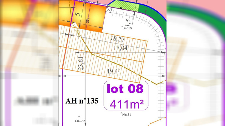 Ma-Cabane - Vente Terrain Aunay-sur-Odon, 411 m²