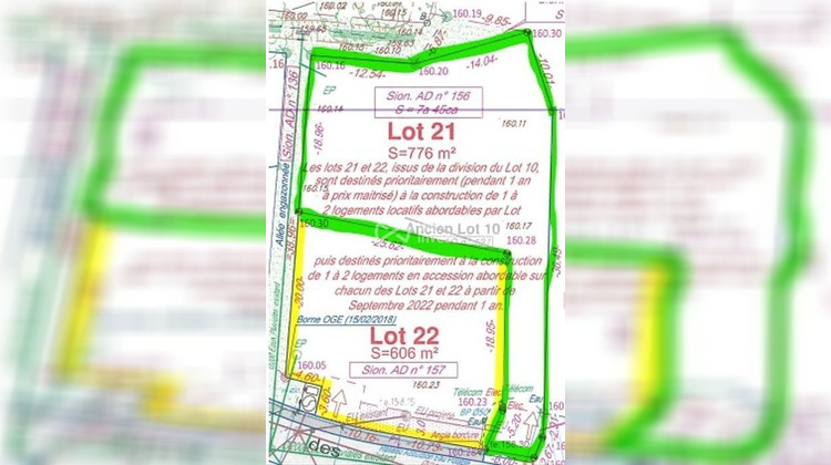 Ma-Cabane - Vente Terrain Aussevielle, 776 m²