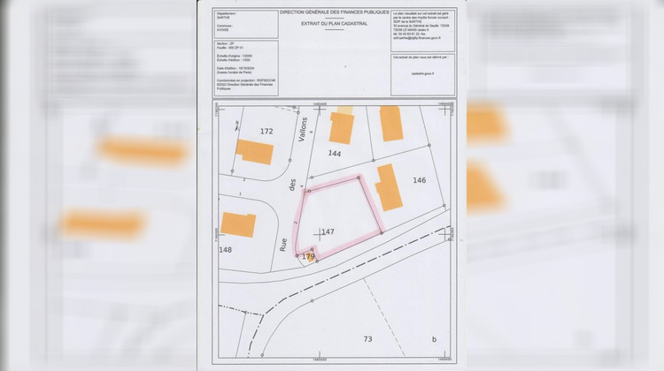 Ma-Cabane - Vente Terrain AVOISE, 783 m²