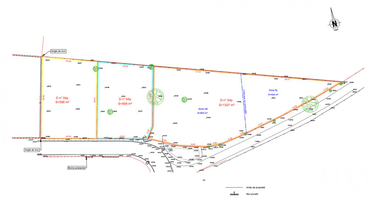 Ma-Cabane - Vente Terrain Avrechy, 1327 m²