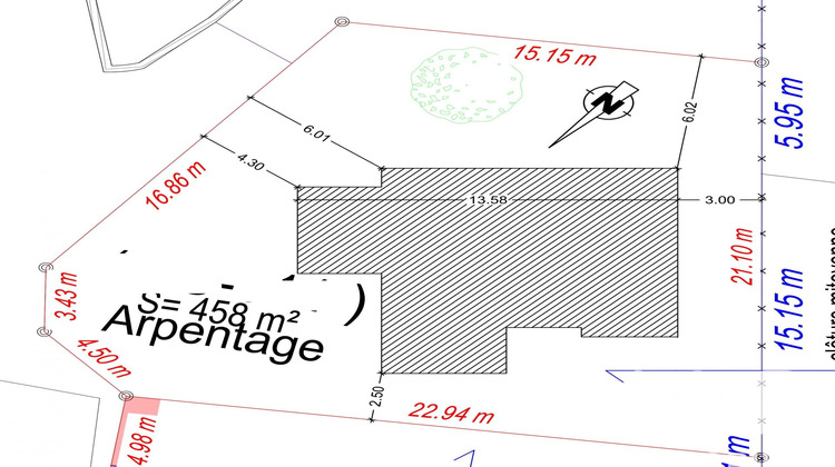 Ma-Cabane - Vente Terrain Avrillé, 458 m²