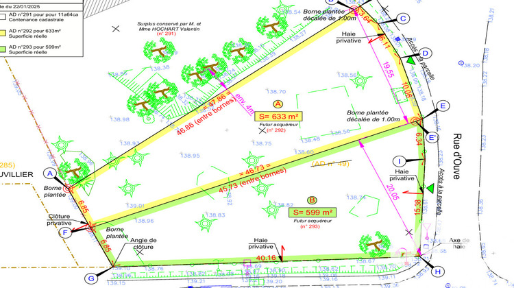 Ma-Cabane - Vente Terrain Avroult, 599 m²