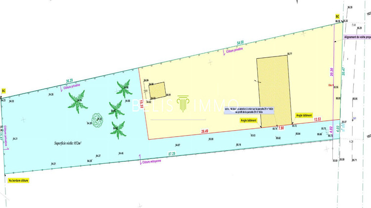 Ma-Cabane - Vente Terrain Azay-sur-Cher, 852 m²