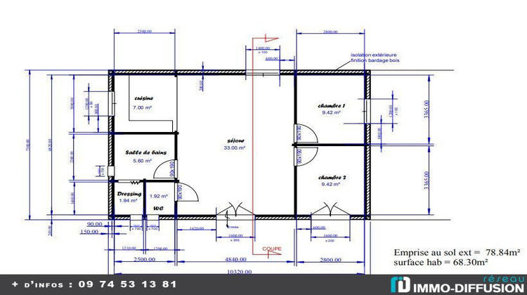 Ma-Cabane - Vente Terrain BACH, 69 m²