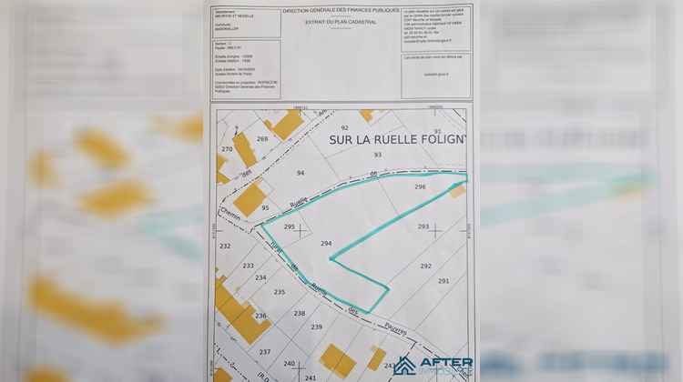 Ma-Cabane - Vente Terrain Badonviller, 2623 m²