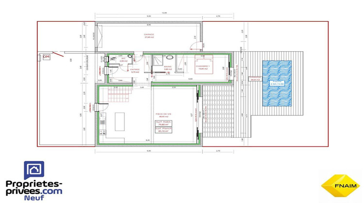 Ma-Cabane - Vente Terrain BAGES, 345 m²