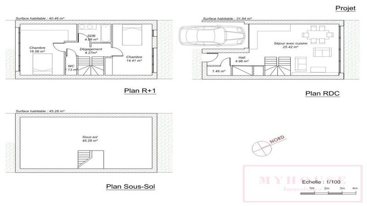 Ma-Cabane - Vente Terrain BAGNEUX, 105 m²