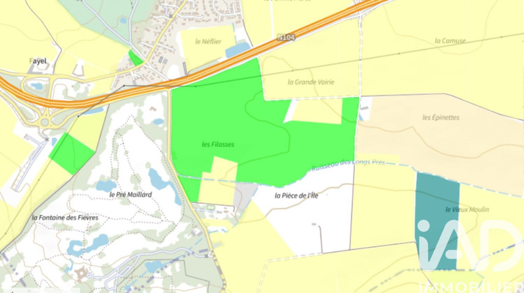 Ma-Cabane - Vente Terrain Baillet-en-France, 1102 m²