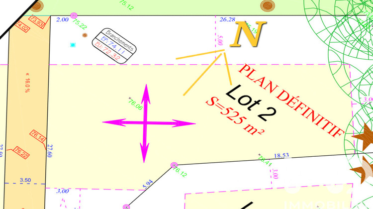 Ma-Cabane - Vente Terrain Bain-de-Bretagne, 525 m²