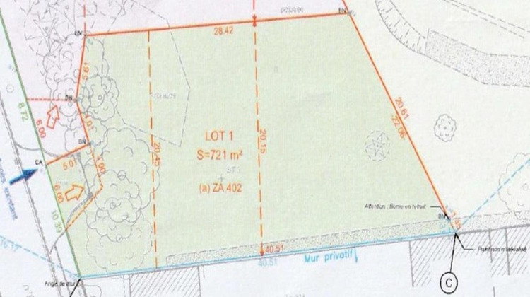 Ma-Cabane - Vente Terrain BALAN, 721 m²