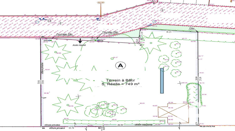 Ma-Cabane - Vente Terrain Ballan-Miré, 749 m²