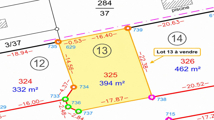 Ma-Cabane - Vente Terrain Bantzenheim, 394 m²