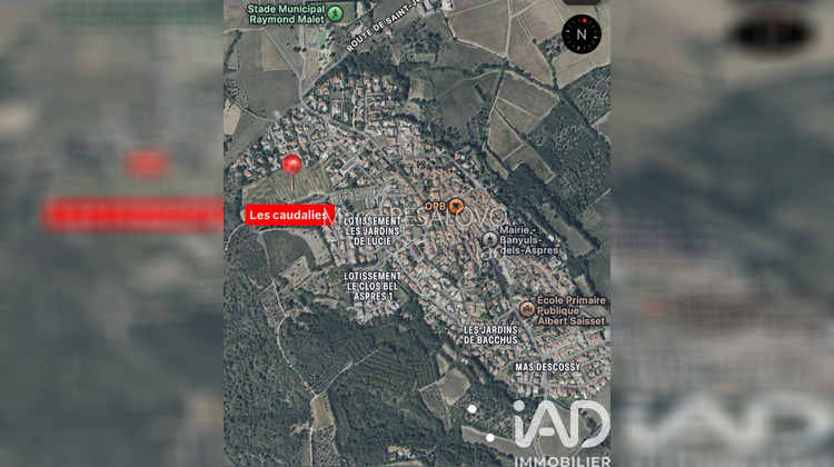 Ma-Cabane - Vente Terrain Banyuls-Dels-Aspres, 200 m²