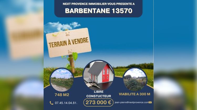 Ma-Cabane - Vente Terrain BARBENTANE, 748 m²