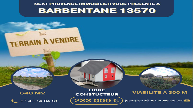 Ma-Cabane - Vente Terrain BARBENTANE, 640 m²