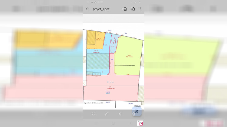 Ma-Cabane - Vente Terrain Bartenheim, 720 m²