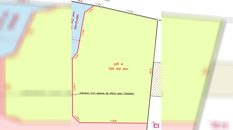 Ma-Cabane - Vente Terrain Bartenheim, 720 m²