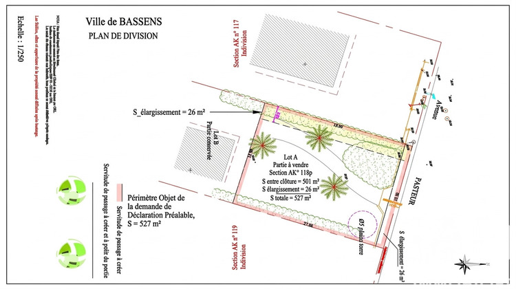 Ma-Cabane - Vente Terrain Bassens, 527 m²