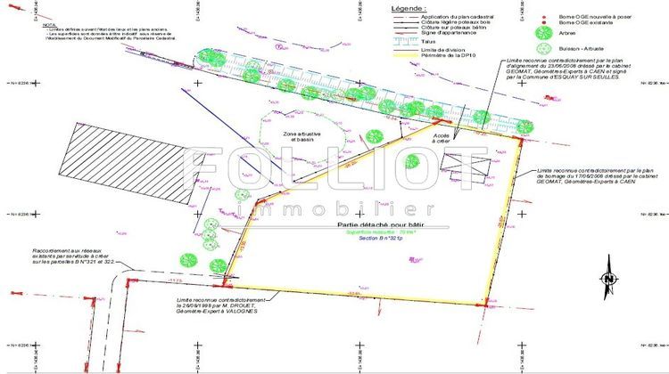 Ma-Cabane - Vente Terrain BAYEUX, 700 m²