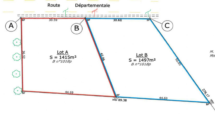 Ma-Cabane - Vente Terrain Bazas, 1497 m²