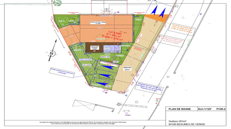 Ma-Cabane - Vente Terrain BEAUMES-DE-VENISE, 279 m²