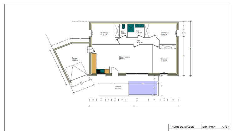 Ma-Cabane - Vente Terrain BEAUMES-DE-VENISE, 279 m²