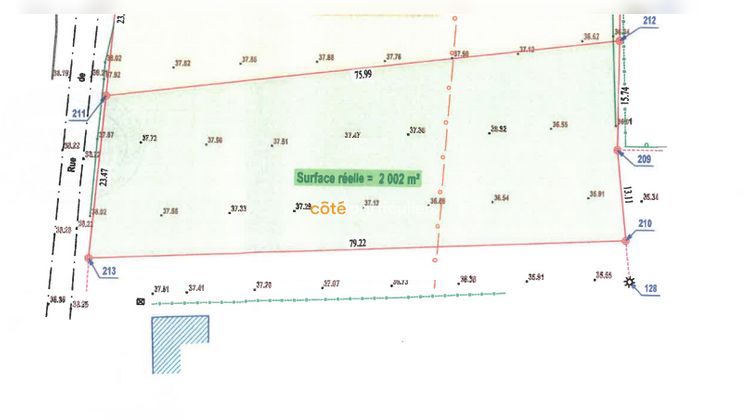 Ma-Cabane - Vente Terrain Beaurainville, 2000 m²