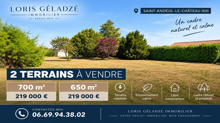 Ma-Cabane - Vente Terrain Beauvallon, 700 m²