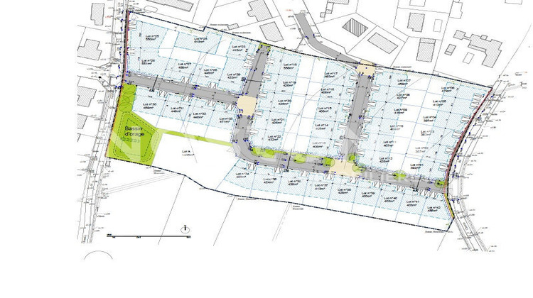 Ma-Cabane - Vente Terrain BEAUVOIR-SUR-MER, 426 m²