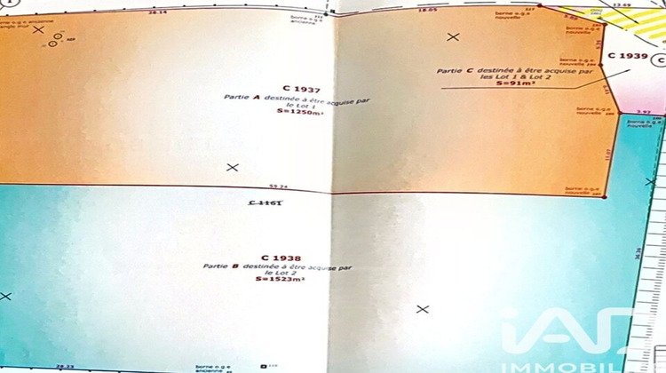 Ma-Cabane - Vente Terrain Beauzac, 1523 m²