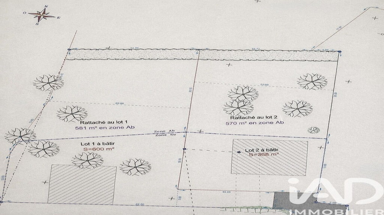 Ma-Cabane - Vente Terrain Béganne, 1181 m²