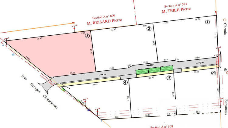 Ma-Cabane - Vente Terrain Bénéjacq, 711 m²