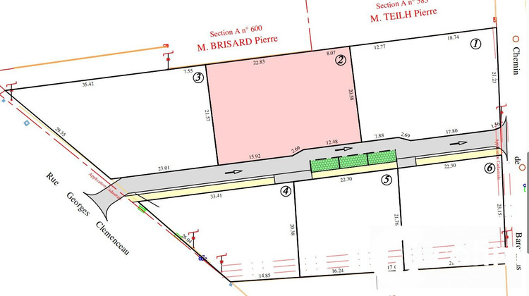 Ma-Cabane - Vente Terrain Bénéjacq, 653 m²