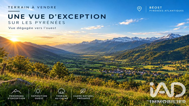 Ma-Cabane - Vente Terrain Béost, 1083 m²