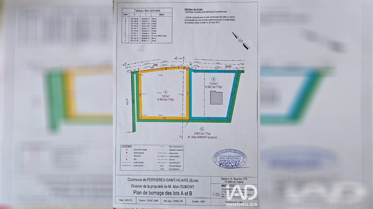 Ma-Cabane - Vente Terrain Bernay, 1321 m²