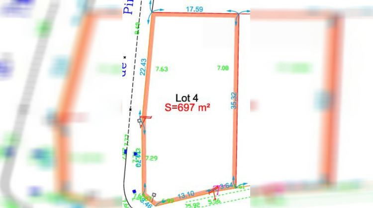 Ma-Cabane - Vente Terrain Besné, 697 m²