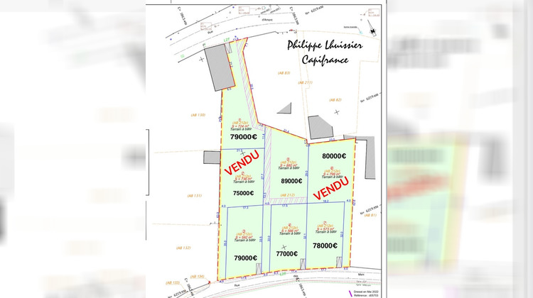 Ma-Cabane - Vente Terrain BESSEY LES CITEAUX, 566 m²