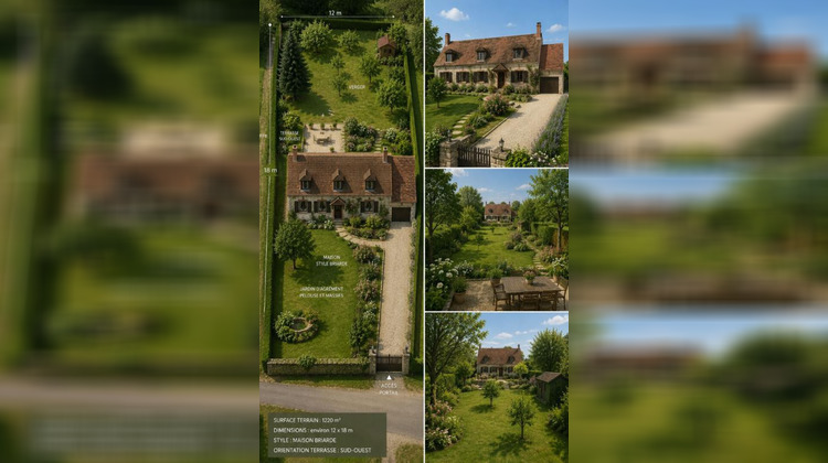 Ma-Cabane - Vente Terrain BETON BAZOCHES, 1220 m²