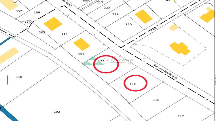 Ma-Cabane - Vente Terrain Bettendorf, 958 m²