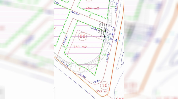 Ma-Cabane - Vente Terrain Beziers, 760 m²