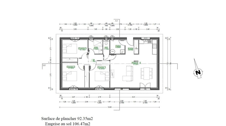 Ma-Cabane - Vente Terrain Biganos, 580 m²
