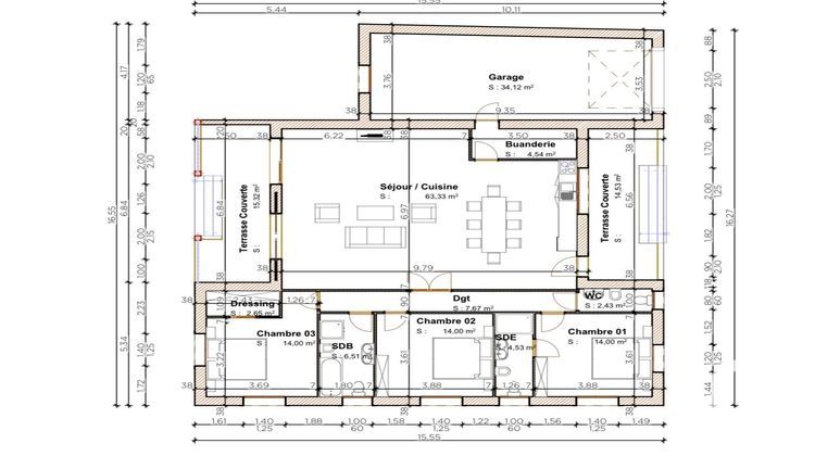 Ma-Cabane - Vente Terrain Bioule, 801 m²