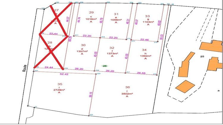 Ma-Cabane - Vente Terrain BIOZAT, 1357 m²