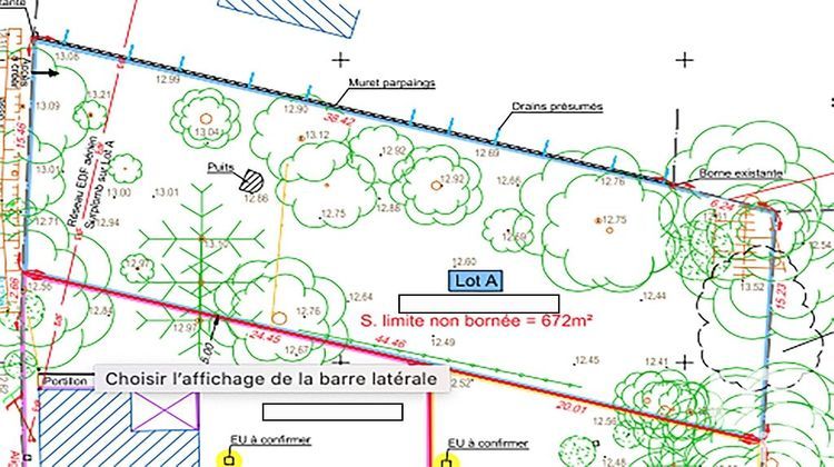 Ma-Cabane - Vente Terrain Blain, 672 m²