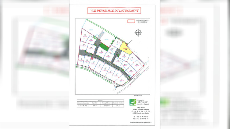 Ma-Cabane - Vente Terrain Blaringhem, 592 m²