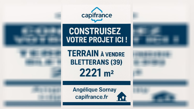 Ma-Cabane - Vente Terrain BLETTERANS, 2221 m²