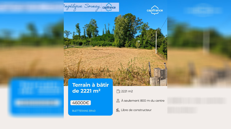 Ma-Cabane - Vente Terrain BLETTERANS, 2221 m²